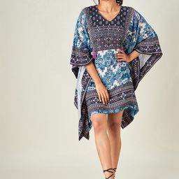 The Kaftan Women Company Blue Kaftan Dress-image-4