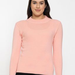 RVK Women Acrylic Ribbed Pullover-picture-24