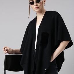 SHOWOFF Shawl Collar Front Open Sweater-16