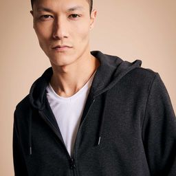 DeFacto Hooded Front-Open Sweatshirt image 2