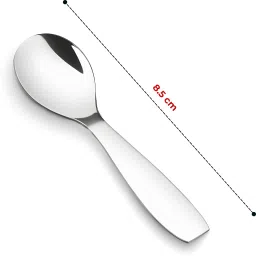 kitchen expert Mini Masala Spoons | Small Spoon For Spice Box | For Small Jar/Containers Stainless Steel Tea Spoon Set image 2
