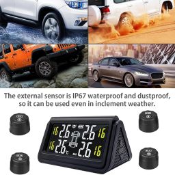 Skyshop® Solar A280 TPMS (Car Tire Pressure Monitoring System) (External SENSORS) image 4