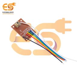Electronic Spices 4CH RC remote control 27MHz circuit PCB transmitter & receiver board with antenna Radio system for toy car image 3