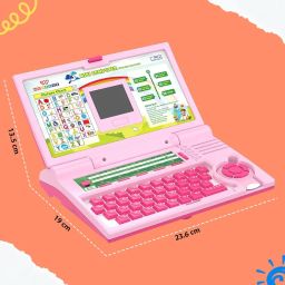 Wembley Educational Laptop for Kids Toys for 2 - 5 Years Learning Activity Computer Toys for 3 Years Old Boy Learn Alphabet, Letter, Words, Games, Mathematics, Music, Logic Memory Tool image 1