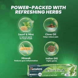 Himalaya Active Fresh Multi Action Gel 80G (Po4) image 2