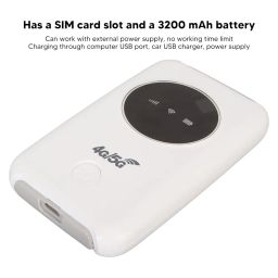 4G LTE USB WiFi Modem, USB WiFi Access Points Memory Box, 300Mbps Unlocked 5G WiFi SIM Card Slot, Built-in Wireless Portable WiFi Router image 5