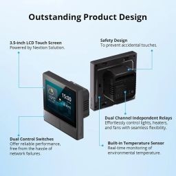 NSPanel EU Smart Scene Wall Switch Intelligent Color LCD Touch Smart image 5