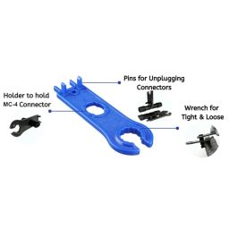Kenbrook Solar MC-4 Spanner Wrench Tool for Connect & Disconnect Solar Connector (Set of 2) image 3