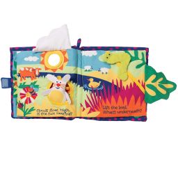Manhattan Toy Soft Activity Book with Tethered Toy, Sunny Day image 2