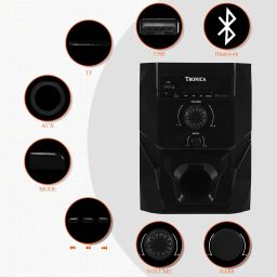 TRONICA Republic Series 4.1 Bluetooth Home Theater with FM/AUX/USB/SD Card Support Along with All Function Remote Control image 2