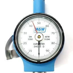 MGW Precision Shore D Hardness Tester Durometer with Pin Pointer Test Block EXPORT MODEL image 1