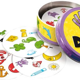 Asmodee Kid's Dobble, Visual Perception Card Game (Multicolour, Ages 6 and Above, 2 to8 Players) image 3