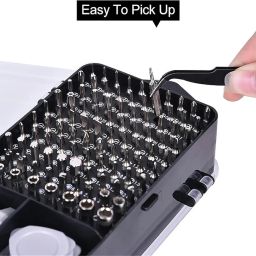 COOLCOLD Screw Driver Kit | Tool Kit, 115 in 1 Screw driver Set, Electronics Magnetic Repair Tool Kit with Case for Repair Computer, iPhone, PC, Laptop, Game Console, Watch, Glass (Multicolor) image 3
