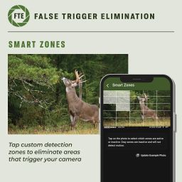 Moultrie Mobile Edge Pro Cellular Trail Camera - Auto Connect, Nationwide Coverage, False Trigger Elimination Tech,1080p Video with HD Audio, 100ft Detection Range image 4