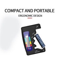 LOOM TREE® Universal Battery Tester convenient for C D N AA AAA 9V 1.5V Button Cell Black | Electrical & Test Equipment | Test, Measurement & Inspection | Other Test & Measurement image 1