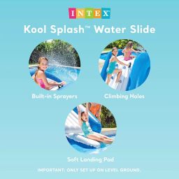 Intex Water Slide, Inflatable Play Center, 135" X 81" X 50", for Ages 6+ image 2