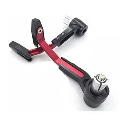SGTB Handlebar Clutch Brake Levers Guard Hand Protector for Bikes Benelli 300 600 MT 15 MT 09 Triumph Speed Scrambler R15 V3 V4 Hero Xtreme Mavrick Enfield Interceptor Continental GT Red image 4