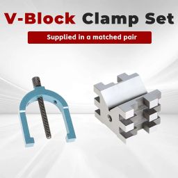 findmall 2-3/8 L X 2-3/4 W X 2 H Precision V-Block & Clamp Set image 4