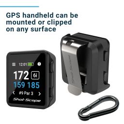 Shot Scope H4 GPS Handheld with Shot Tracking - F/M/B Green and Hazard Distances - 36,000+ pre-Loaded Courses - 100+ Statistics Including Strokes Gained - No subscriptions image 4