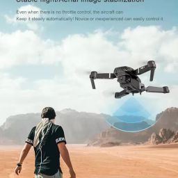 MATTHEW dRoNe wItH hD DuAl cAmErA BrUsHlEsS MoToR, oNe cLiCk tAkEoFf/lAnDiNg FlIp rOlLiNg gEsTuRe cOnTrOl wI-Fi cAmErA ReMoTe cOnTrOl -X DrOnE image 4