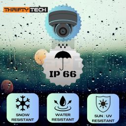 Thrifty Tech 5MP Latest Technology IP CCTV Camera Works on Most Brand NVR with Colored Night Vision, Built-in Mic, Human Detection. Works ON NVR ONLY. (Regular Series) image 4