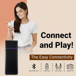 Drumstone (𝐋𝐢𝐦𝐢𝐭𝐞𝐝 𝐓𝐨𝐝𝐚𝐲 Premium Tower Bluetooth Speaker 120W RMS with RGB Lights, Remote Control, 7-8 Hours Easy Convenience – Ideal Home, Party & Events 𝟏𝟓 𝐘𝐞𝐚𝐫𝐬 𝐖𝐚𝐫𝐫𝐚𝐧𝐭𝐲 image 5
