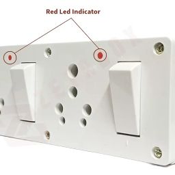 ConaSmyle Super Gold 2+2 16Amp Switch Socket Combined Box with LED Indicator image 1
