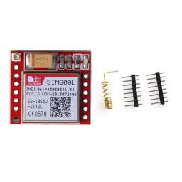 UG LAND INDIA SIM800L GPRS GSM Module Core Board Quad-band TTL Serial Port with the antenna image 2