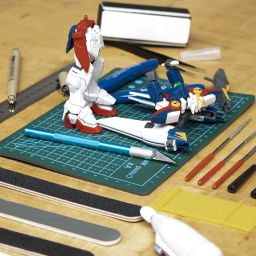 Serplex® 21Pcs Gundam Model Tools Kit with Box Multi-purpose DIY Hand Craft Tools with Screwdriver, Tweezers, Diamond File, Engraving Cutter, Scissors, Stainless Steel Ruler, Polishing File, More image 3