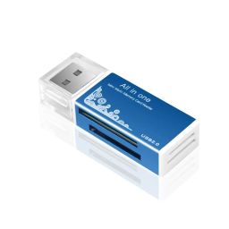 JTP-137 Micro SD Card Reader, 4-in-1 SD Card Reader to USB Adapter, Memory Card Reader for MS Duo/Pro, M2 Card, SDXC, SDHC, MMC, RS-MMC, Micro SDXC, Micro SDHC and TF Card image 1