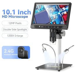 DKP Medicams Digital Microscope, 10.1 Inch Coin Full View,20MP HDMI LCD Digital Microscope with Screen, Electronics Repair Soldering TV/Windows/Mac Compatible, image 2