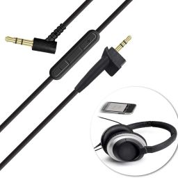 BUTIAO AE2 Replacement Audio Cable Cord for Bose Around Ear 2 AE2 Headphones with Inline Mic Volume Control 1.4 Meters 3.5mm to 2.5mm Cable for iOS Android System (Built-in Microphone) image 5