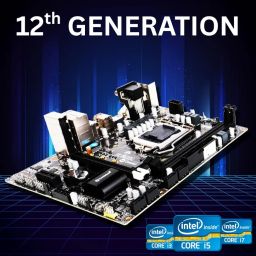 Consistent H610 DDR4 Motherboard Support 12th Gen.(LGA 1700), DDR4 3200/2666/2400Mhz, DDR4 SDRAM 64GB,2 * 288-pin, with 3 Year Replacement Warranty. image 4