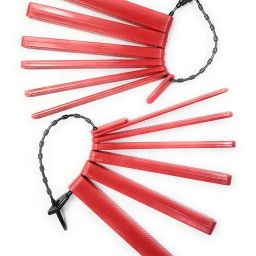 MJ Talk Tools Speech Therapy Kit, Jaw Grading Bite Blocks, Reusable And Durable Therapy Tool -Pack of 2 (Red) image 3