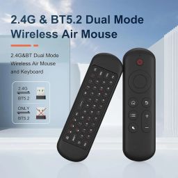 M5 Remote Control Air Mouse Mini Keyboard USB Wireless Remote Control with Voice Inputting Lighting Dual Modes Connection image 1