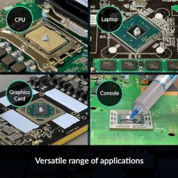 Hexabyte HY510 Thermal Paste 5g – High-Performance CPU & GPU Compound for Efficient Heat Dissipation, Long-Lasting, Non-Conductive, Easy Application, for Intel AMD NVIDIA Laptops Desktops PCs image 2