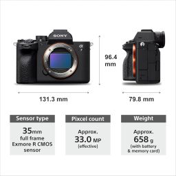 Sony Alpha ILCE-7M4K Full-Frame Hybrid Camera 33MP Interchangeable-Lens Mirrorless Camera with 28-70 image 3