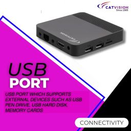 Catvision high-Performance Android | Latest Android v10 | 2GB Ram |16GB ROM | Dual Band Wi-Fi || Bluetooth Remote image 5