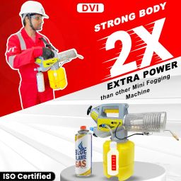 DVI High Power Mini Fooging Machine | Portable Disinfection Machine | Ideal Use For Mosquitos,Pest Control In Office, High Rise Building & Agriculture | With Free Butane Fuel Can | image 5