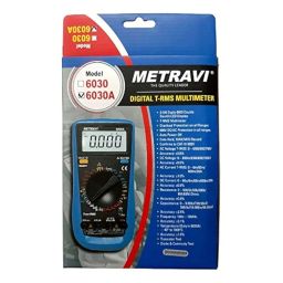 Metravi 6030A Digital TRMS Multimeter 6000 Counts with Back-lit LCD & overload protection image 5