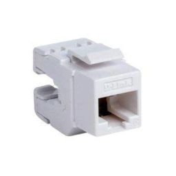 MakWorld Combo Deals - RJ45 CAT6E Lan I/O Network Keystone Jack + Gang Box + Single Port Face Plate (Set of 5) image 2
