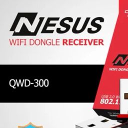 QUANTRON USB 2.0 Wireless Adapter, High-Speed Wi-Fi Dongle for Stable Wireless Network Connection image 1
