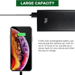 Spy H2 Power Bank Camera, Hidden Audio Video Recorder Spy Camera, No WiFi, Secret Device image 2