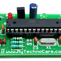 MY TechnoCare 8051 Development Board with USB Isp Programmer Kit, DS1307 RTC Module Real Time Clock, 16x2 LCD Display Yellow/Green, Onboard ZIF Socket 40-Pin, MAX232, Atmel AT89S52 Microcontroller IC image 3