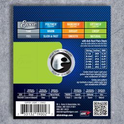Elixir Strings 19002 Electric Guitar With Optiweb Coating, Super Light (.009-.042) image 1