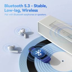 64GB USB MP3 Player with Bluetooth, AGPTEK U5PL 2 in 1 Type-C & USB Music Player with Clip, FM Radio, Recording, Support Mobile Phone Connection(Dark Blue) image 4
