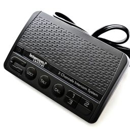 Intercom Central® Earth wire power line 3-channel intercom system, three station sets. image 4