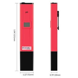 Konvio Neer Manual Calibration pH Meter for water testing, with 0-14 pH scale for Drinking Water, Hydroponics, Aquariums and Swimming Pools, with Buffer Powder and Screw driver | Color May Vary image 2