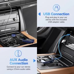 64GB USB MP3 Player with Bluetooth, AGPTEK U5PL 2 in 1 Type-C & USB Music Player with Clip, FM Radio, Recording, Support Mobile Phone Connection(Dark Blue) image 5
