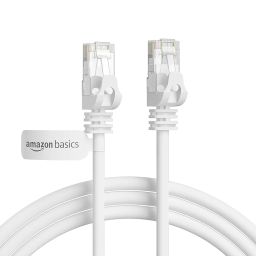 amazon basics RJ45 Cat-6 Ethernet Patch/LAN Cable for Personal Computer -5 Feet image 4